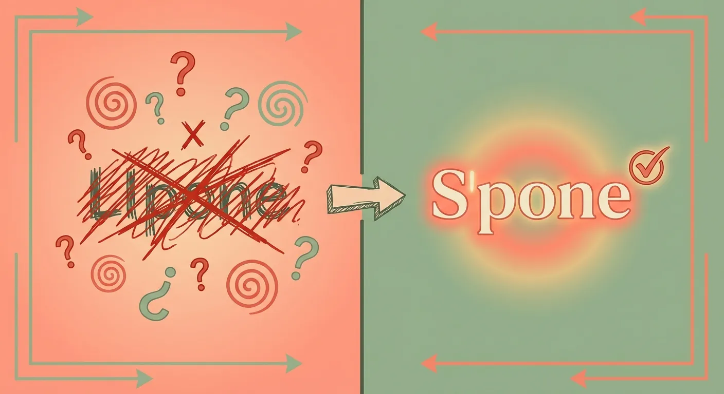 Comparison: wrong way creates competing images, right way stores only the correct image