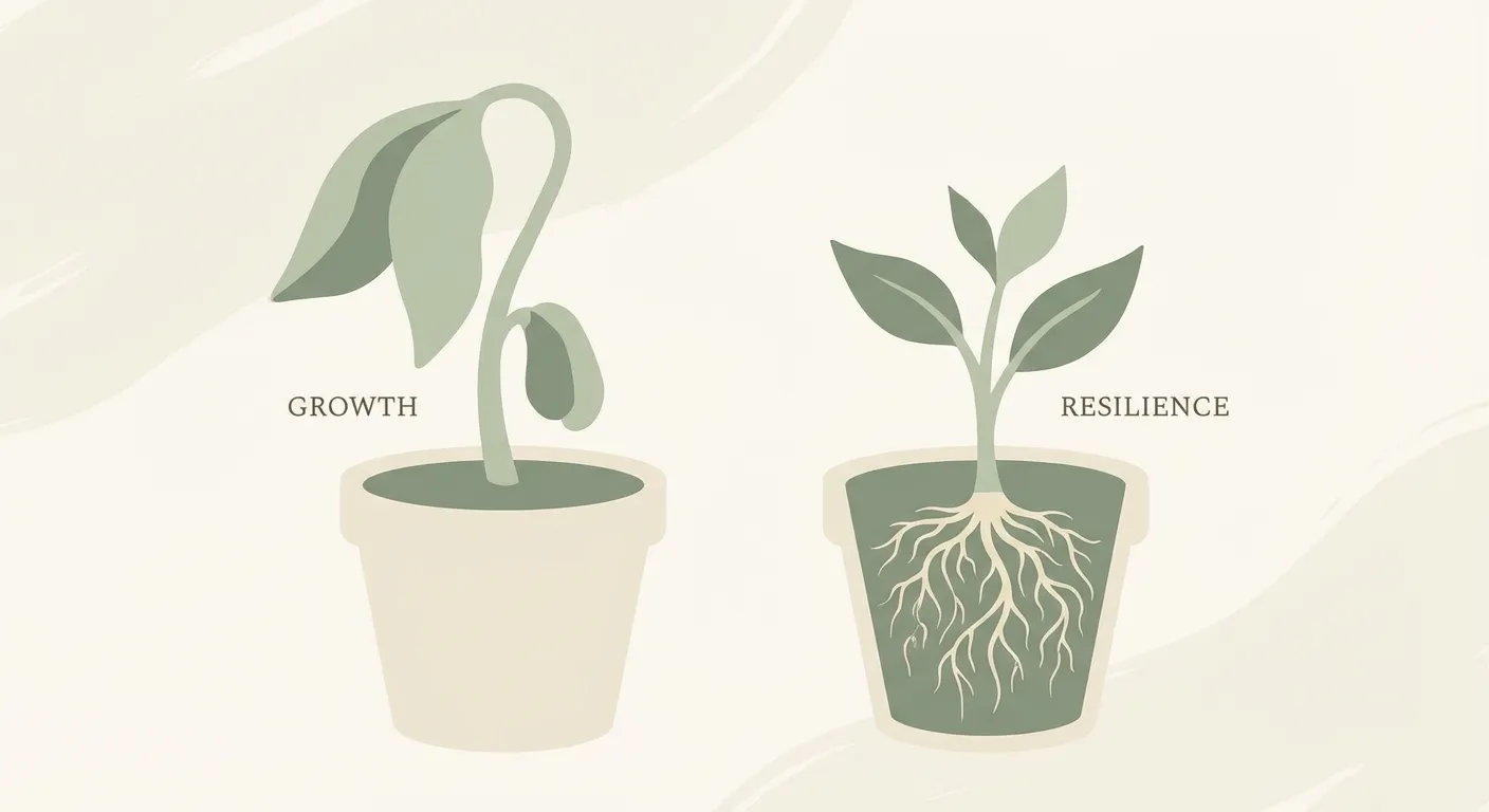 Stage curtain revealing four numbered doors representing the four parent roles in talent development